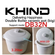 khind Double Boiler ceramic pot (big) for DB32N