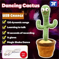 Dancing Cactus Cactus Plush Toy Talking Cactus Dancing toy song plush Dancing Cactus Early Childhood
