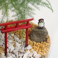 【微景觀】 狸貓神社 - 日式風格/鳥居/生日禮物/室內植物