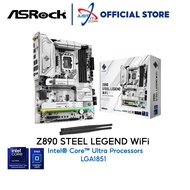 ASROCK Z890 STEEL LEGEND WIFI DDR5 / D5 LGA1851 MOTHERBOARD COMBO ULTRA 5 245K / ULTRA 7 265K/265KF 