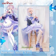 Uwowo Genshin Impact Fanart Kokomi Maid Ver Cosplay Costume