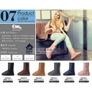 韓國連線預購Ollie 雪靴 爆烈紋中筒款（內增高5cm）