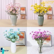 AINTP Silk Small Daisy Flowers, 5 Head Long Branch Artificial Daisy Flowers, Reusable Widely Use Dec