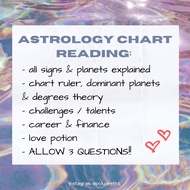 Astrology Birth Chart Reading 星座命盘分析 🔭✨ Horoscope & Zodiac | Placidus System