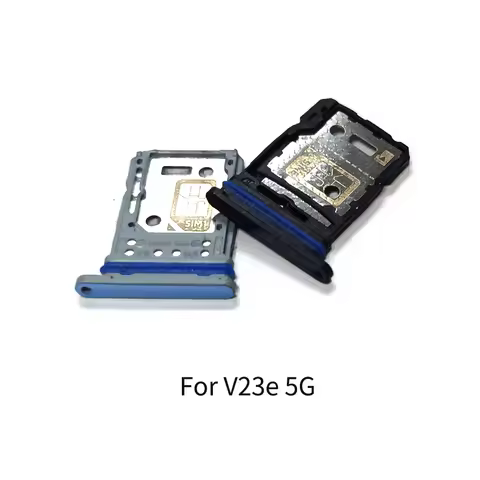 For Vivo V21 V21s V23e V27e SIM Card Tray Slot Holder Adapter Socket Repair Parts
