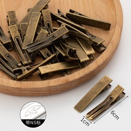 50 Cái Kẹp Tóc Dày Hình Mỏ Vịt DIY Phụ Kiện Tóc Thủ Công Kẹp Tóc Bằng Bùn Dính Bộ Dụng Cụ Làm Tóc Ph