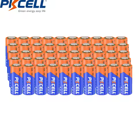 50Pcs PKCELL 23a 12v battery 23A E 21/23 A23 23G A MN21 Dry Alkaline Battery