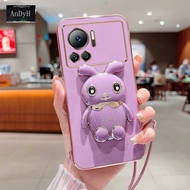 Andyh Case Handphone Untuk Infinix Note12 VIP X672 Lucu Kartun Kelinci