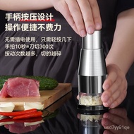 Push Stainless Steel Pressing Kitchen Chopper Mashed Garlic Mashed Garlic Garlic Press Manual Garlic Press Artifa