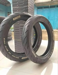 PROMO!!!BAN RACE MOTOR MATIC RING 14 MERK PIRELI DIABLO SEPASANG ROAD RACE