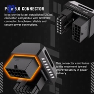 UJ.Z Gpu Power Convertor Gpu Power Adapter 12vhpwr 16pin 180 Degree Angled Power Adapter Pcie 5.0 fo