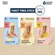 [PACKAGE OF 3] Tuna Stick Cat Taste Cat Food - Delicious & Nutritious Tuna Flavored Stick Snack