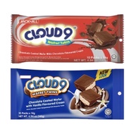 Cloud 9 Wafer Wafret Twins Chocolate/Vanilla Cream -14g x 10 packs