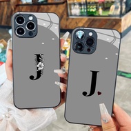 J-shaped Glass Case for iPhone 17 16 15 14 13 12 11 8 7 6 6s 6p 7p 8p 6g 7g 8g Pro Max XR XS xsmax P