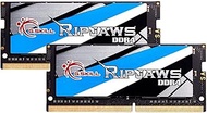 G.Skill RipJaws DDR4 SO-DIMM Series 64GB (2 x 32GB) 260-Pin SO-DIMM DDR4 3200 CL22-22-22-52 1.20V Du