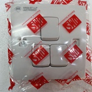 UMS 3gang 1way switch 6031 6series sirim