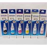 Epson T673 Black/Cyan/Magenta/Yellow/Light Cyan/Light Magenta Refill Ink (Original)