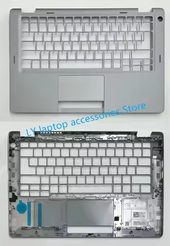 For Dell Latitude 5310 2-in-1 E5310 Palmrest Upper C Cover Shell Keyboard Case 0V15MV 086YTV 0PMF6H