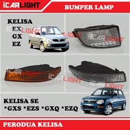 Perodua Kelisa 2000 Front Bumper Lamp Kelisa EX GX EZ Kelisa SE 2004 2005 GXS EZS GXQ EZQ Bumper Lig