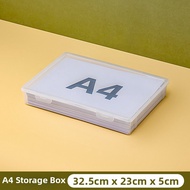 LUNQIAN | Transparent Document A4 A3 Storage Box