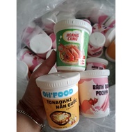 3 Cups of Noodles/Cake/Tokbokki Plastic model, size: 6cm x 6cm x 7cm - Cooking toys for beloved chil