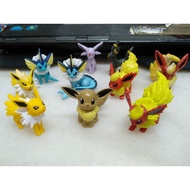 Pokemon Tomy Eevee Evolution (Eevee, Flareon, Vaporeon, Jolteon, Espeon and Umbreon)