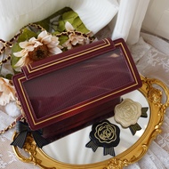 Morning Glory Original เรียบหรู กระเป๋าสะพายข้าง Chain Rose Envelope จับคู่แพ็คเกจปกพลิกไหล่เดี่ยว