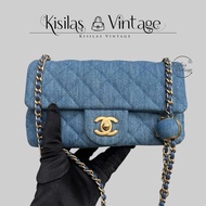 Chanel 20cm 牛仔金球