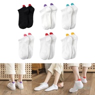 Zuo Heart Sock JK Sock Anklet Sock Short Sock For Women Low-cut Sock Girl Sock
