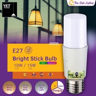 YETPlus Memory 10W 15W LED E27 SIRIM 3 in 1 Stick Bulb Mentol 电灯泡 3000K Warm White 4000K Cool White 