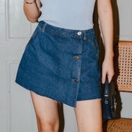 [ MAFIA ] COMFY DENIM SKORT/ Denim jeans skirt pants LatestWanita