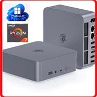 Beelink EQR6 Mini PC, AMD Ryzen 7 6800U(8C/16T up to 4.75Ghz), 32G LPDDR5 RAM 500G/1TB PCIe4.0 SSD, 