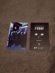 Exhibition PROOF card (Jin) - 2022 BTS Proof Exhibition Seoul/Busan