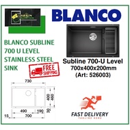 BLANCO SUBLINE 700-U Level STAINLESS STEEL SINK