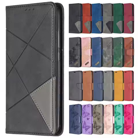 Wallet Flip Case For Samsung Galaxy S9 S 9 Plus 9Plus S9Plus G965F G960F G965 Cover Magnetic Leather