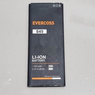 Batre Baterai  Evercoss R45/Evercoss R40D/Evercoss S45 original copotan normal ya siap rakit joss