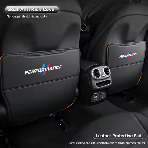 Car Seat Back Anti Kick Cover Pad Anti-dirty Protector Mat For BMW Performance X1 X2 X3 X5 X4 X6 X7 