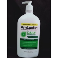 Amlactin Moisturizing Body Lotion 567g with 12% Lactic Acid, 20 oz Imported
