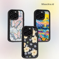 YX203 BEAUTIFUL BUTTERFLY FLOWER SILICONE CASE COMPATIBLE FOR OPPO A58 A60 A74 A78 A79 A83 F1S F11 P