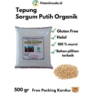 White Sorghum Flour 500 GRAM packaging/ CANTEL Flour 500 GRAM packaging/ Sorghum Rice Flour 500 GRAM
