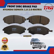 Hyundai Sonata 1.8cc 2.0cc-Matrix-Avante-Front Disc Brake Pad-TRW-GDB895