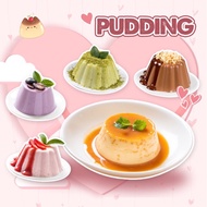 Pudding powder, Pudding Set for eggs, chocolate, taro, green tea, melon, Premium Pudding Powder Ingr
