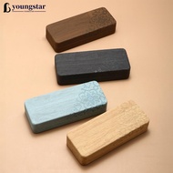 YOUNGSTAR Vintage Floral Print Glasses Case Simple Rectangular Glasses Storage Box Scratch-Resistant