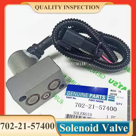 702-21-57400 7022157400 for PC200-7 PC220-7 PC200-8 Hydraulic Pump Solenoid Valve