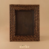 Gunita Picture Frame - 5R Lubid (Rope Native Photo Frame/ Home Decor) - Niche