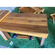 Wooden pedestal with fixed rim D35 legs.R28.C25cm