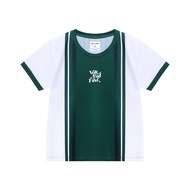 Voltandfast Women's Retro Athletic Prime - White/Green Sport Top Sport T Shirt Woman