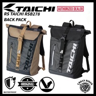 RS TAICHI RSB278/RSB 278 AUTHENTIC WATERPROOF BACK PACK/BAG PACK