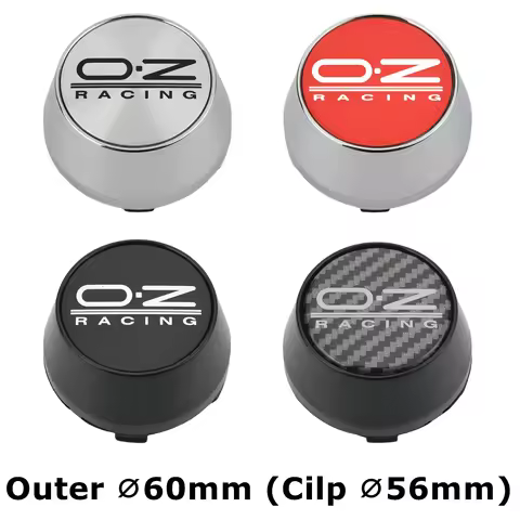 4PCS 60MM OD / 56MM ID Caps On Wheels OZ Emblem Wheel Center Cap Car Logo Wheel Cover Hub caps Sport