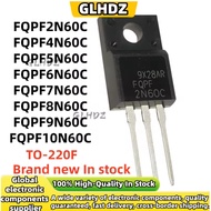 1-5PCS FQPF2N60C FQPF4N60C FQPF5N60C/6N60C/7N60C/8N60C/9N60C/10N60C spot goods TO-220F